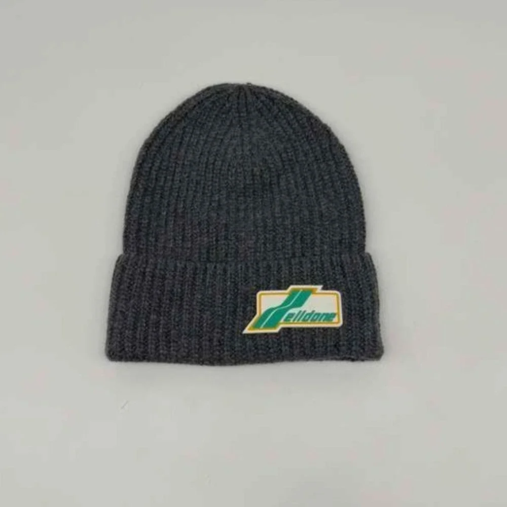Welldone Ribbed Beanie‎ - Heather Gray - One Size - NIB
